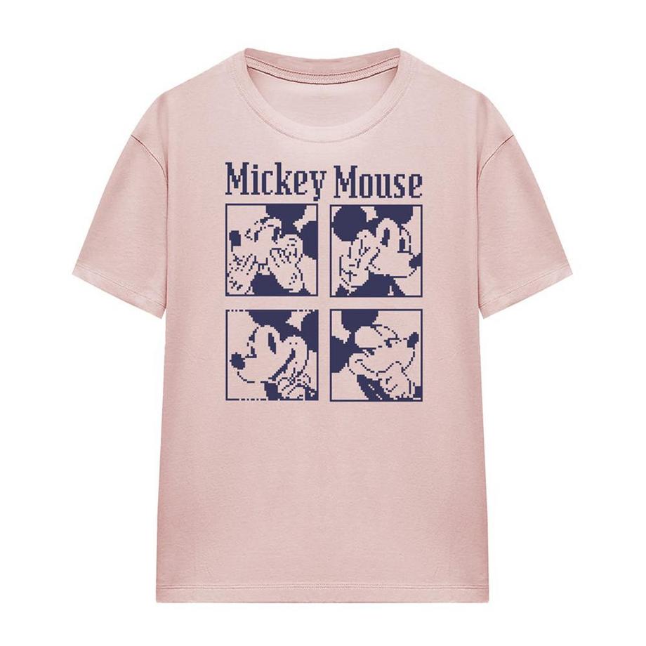 Tshirt motif Mickey Mouse motiftyle pixelisé