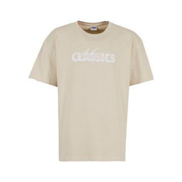 oversized t-shirt cursive bold logo heavy