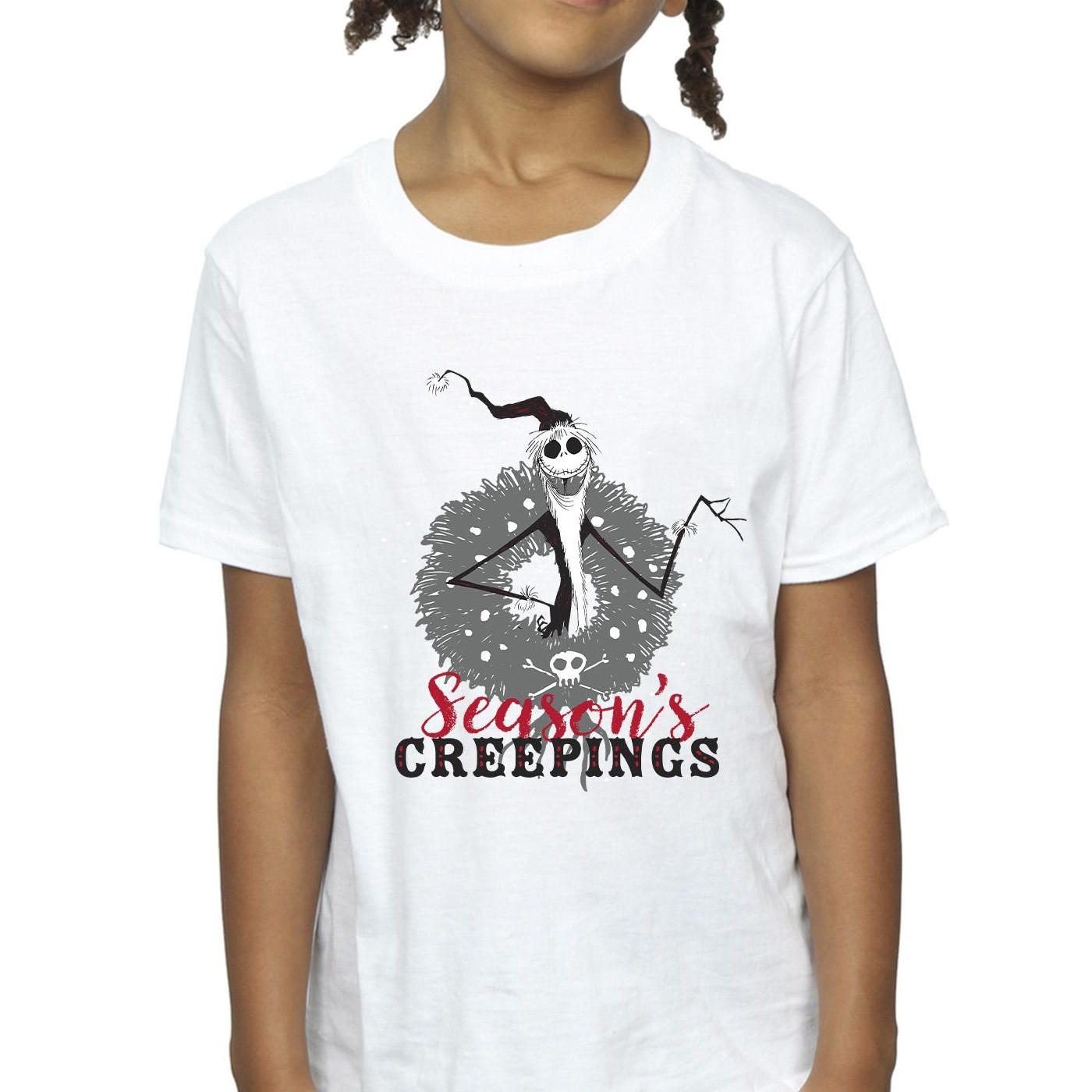 Disney  The Nightmare Before Christmas Seasons Creepings TShirt 