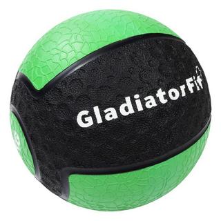 GladiatorFit  Ballon lesté Médecine Ball en caoutchouc résistant "Medicine Ball" 