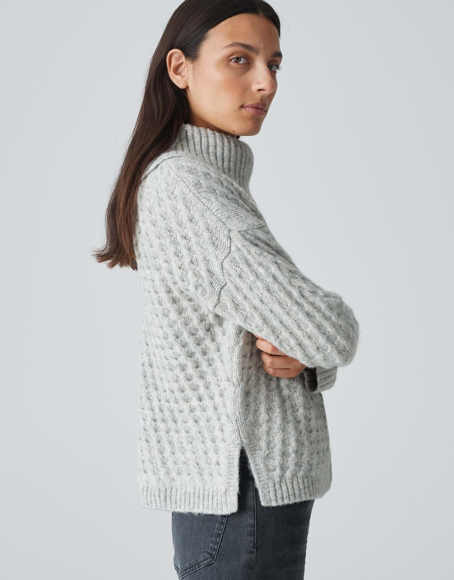 OPUS  Strickpullover Plinea gerader Schnitt 