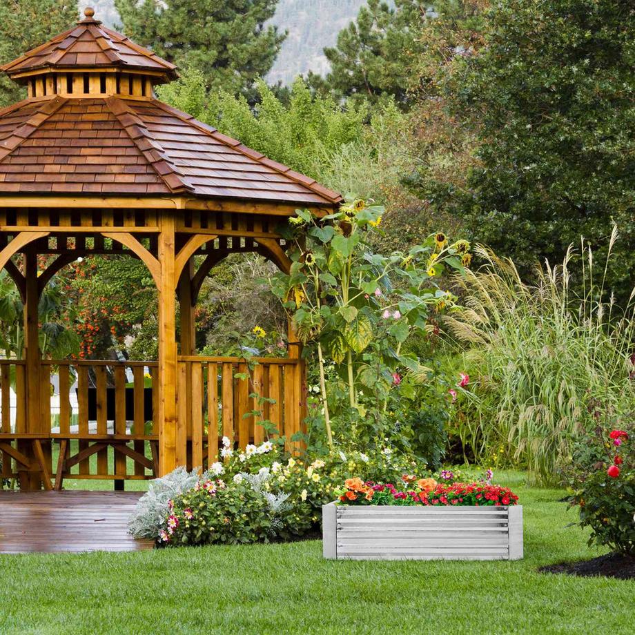 Northix Erhöhtes Metallbett  