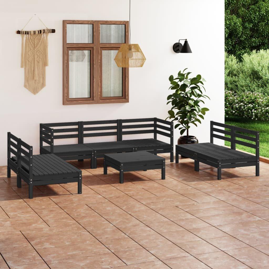 VidaXL Garten-lounge-set kiefernholz  