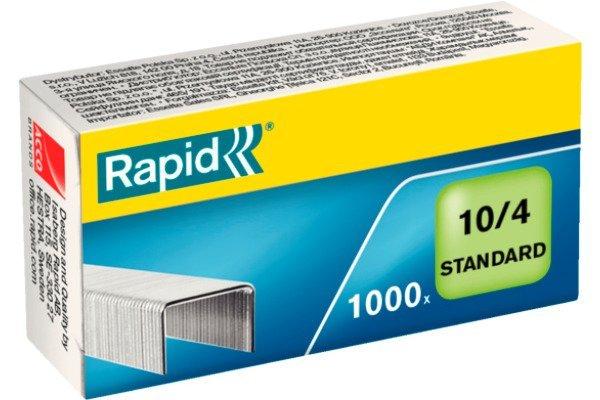 Rapid RAPID Heftklammern No.10 verzinkt, 1000 Stück  