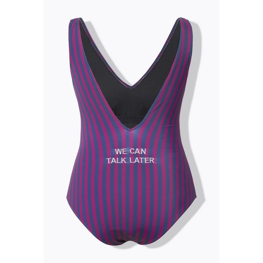 Studio Untold Badeanzug Streifen Softcups Shaping  