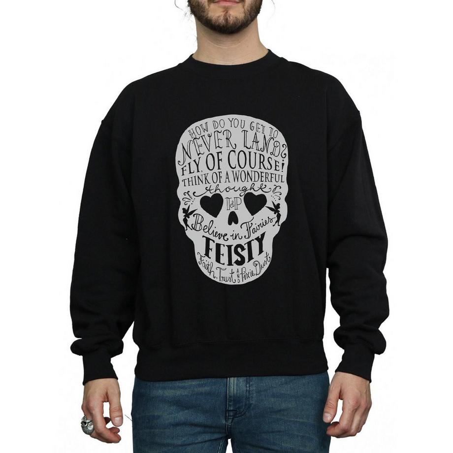 Disney Peter Pan Crâne Imprimé Sweatshirt  