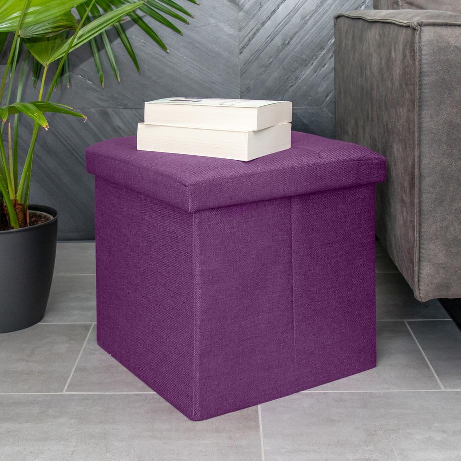 Intirilife Pouf pliable  