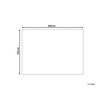 Beliani CHAGYL Couvre-lit en Coton  