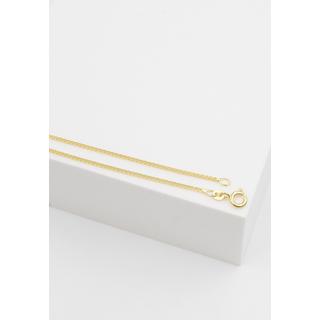 MUAU Schmuck  Collier Venezianer Gelbgold 585, 1.1mm, 36cm 