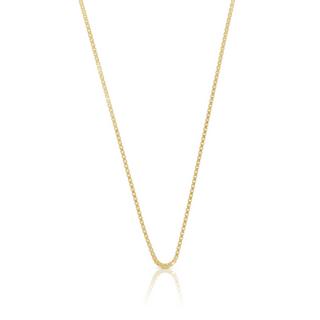 MUAU Schmuck  Collier Venezianer Gelbgold 585, 1.1mm, 36cm 