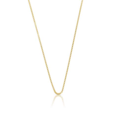 MUAU Schmuck  Collier Venezianer Gelbgold 585, 1.1mm, 36cm 