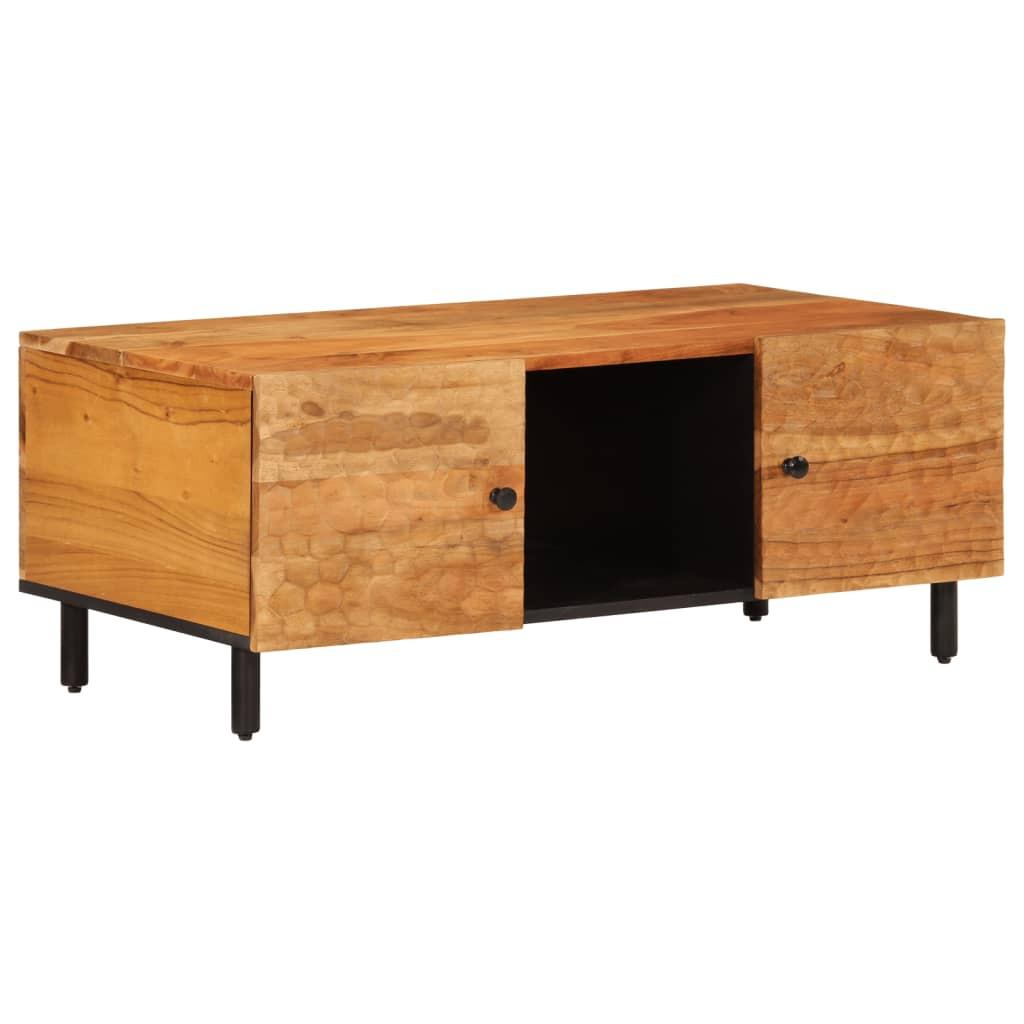 VidaXL Table basse bois d'acacia  