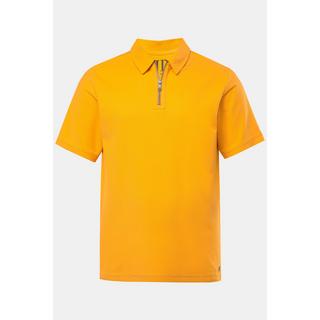JP1880 Piqué Halbarm Poloshirt mit Zipper  