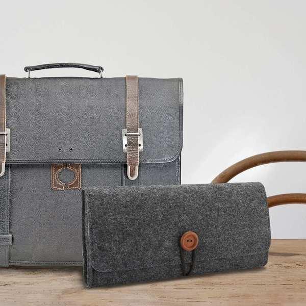 eStore  Étui de rangement Nintendo Switch - Feutre 