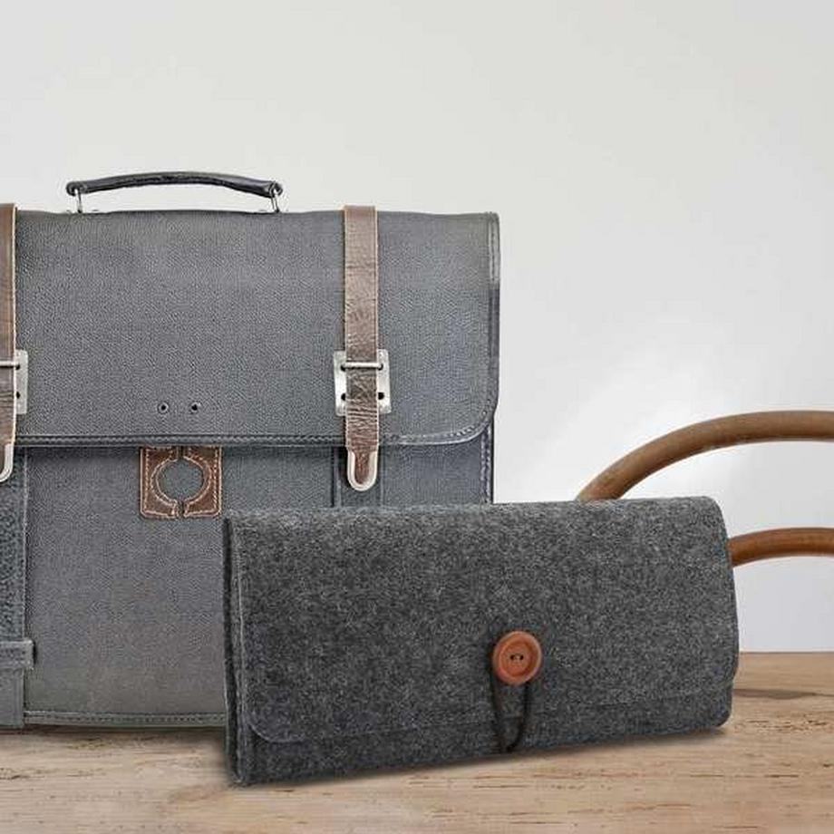 eStore  Nintendo Switch Aufbewahrungskoffer - Filz 