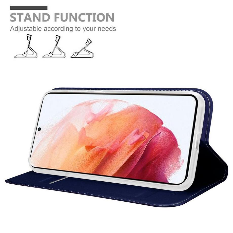 Cadorabo  Hülle für Samsung Galaxy S21 5G Magnetverschluss, Kartenfach 