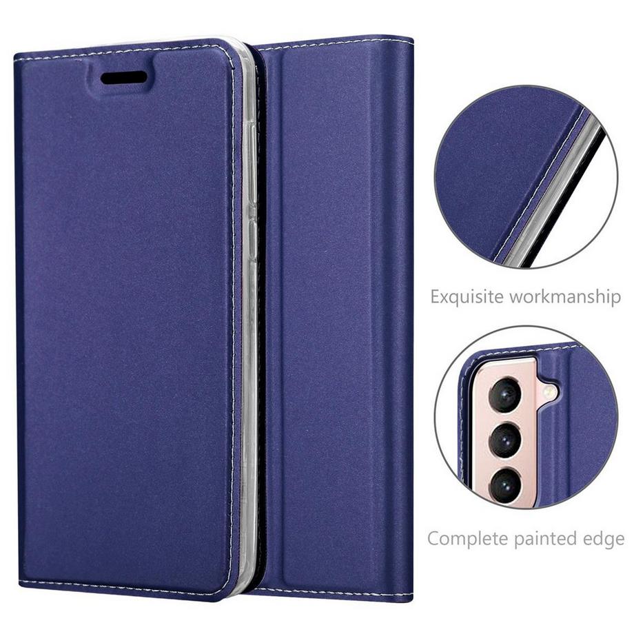 Cadorabo  Hülle für Samsung Galaxy S21 5G Magnetverschluss, Kartenfach 