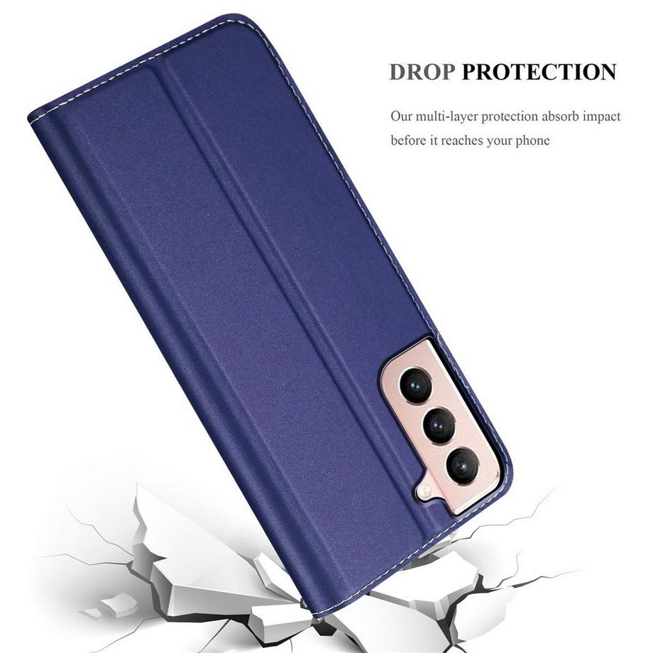 Cadorabo  Hülle für Samsung Galaxy S21 5G Magnetverschluss, Kartenfach 