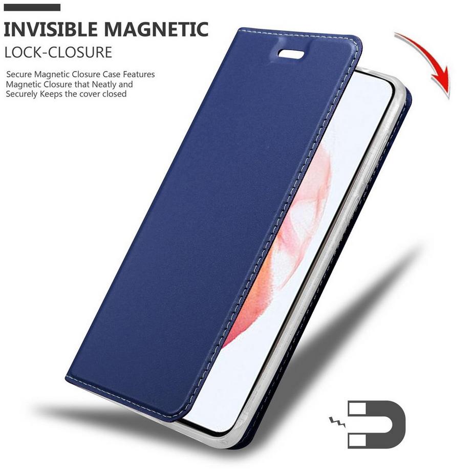 Cadorabo  Hülle für Samsung Galaxy S21 5G Magnetverschluss, Kartenfach 
