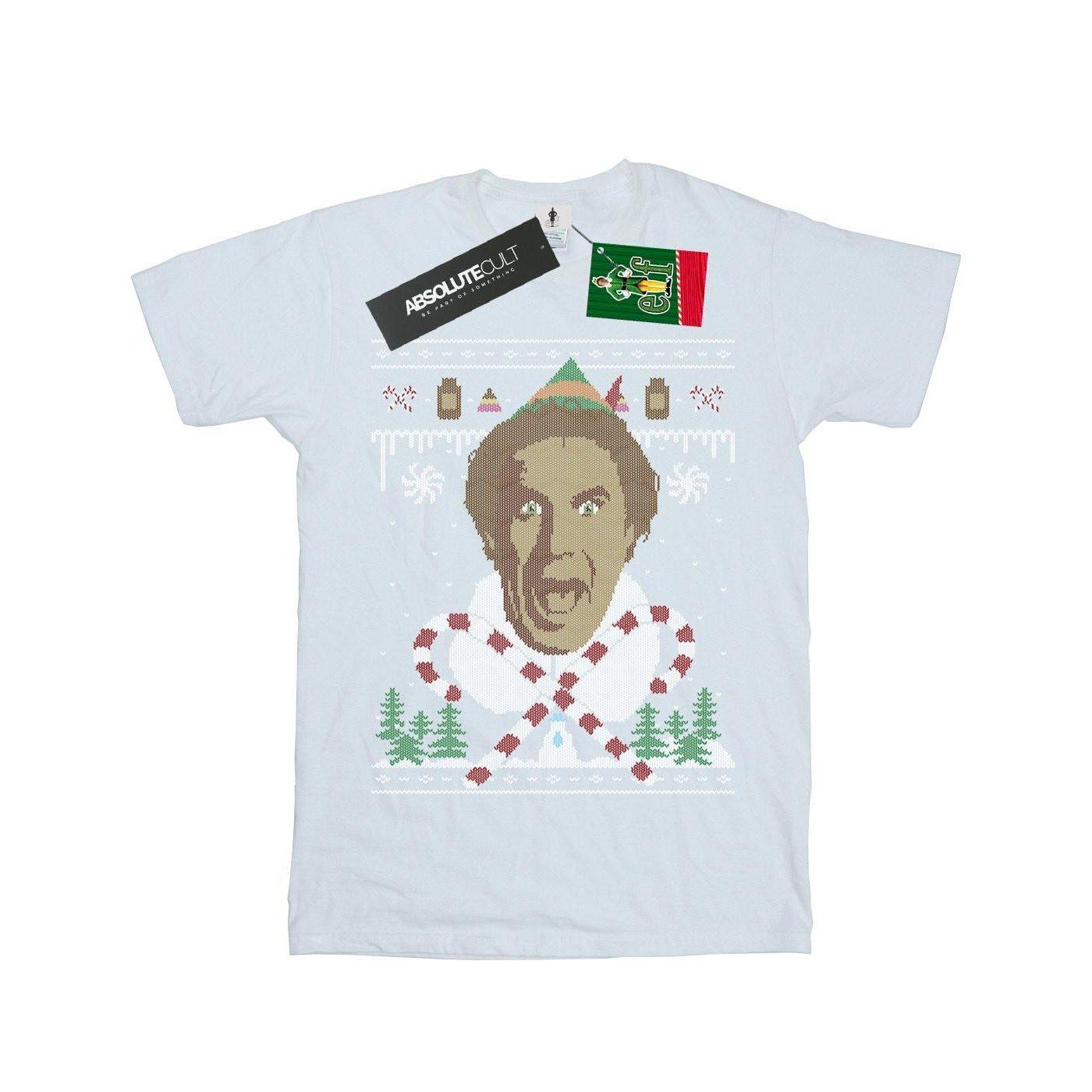 Elf  Christmas Fair Isle TShirt 