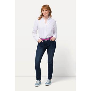 Ulla Popken  Skinny jeans modello Sarah dal taglio aderente in tessuto elasticizzato 