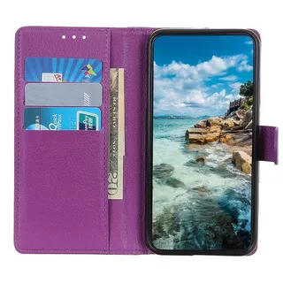 Cover-Discount  Nokia G10 / G20 - Cocque en similcuir  foncé 