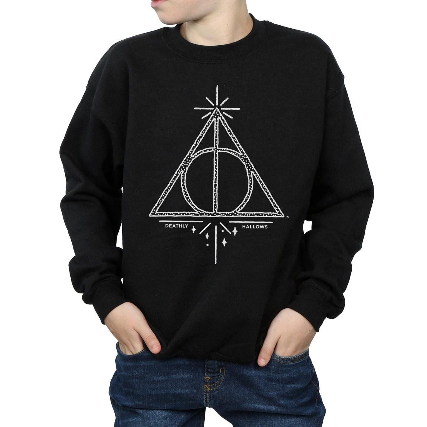 Harry Potter  Deathly Hallows Sweatshirt 