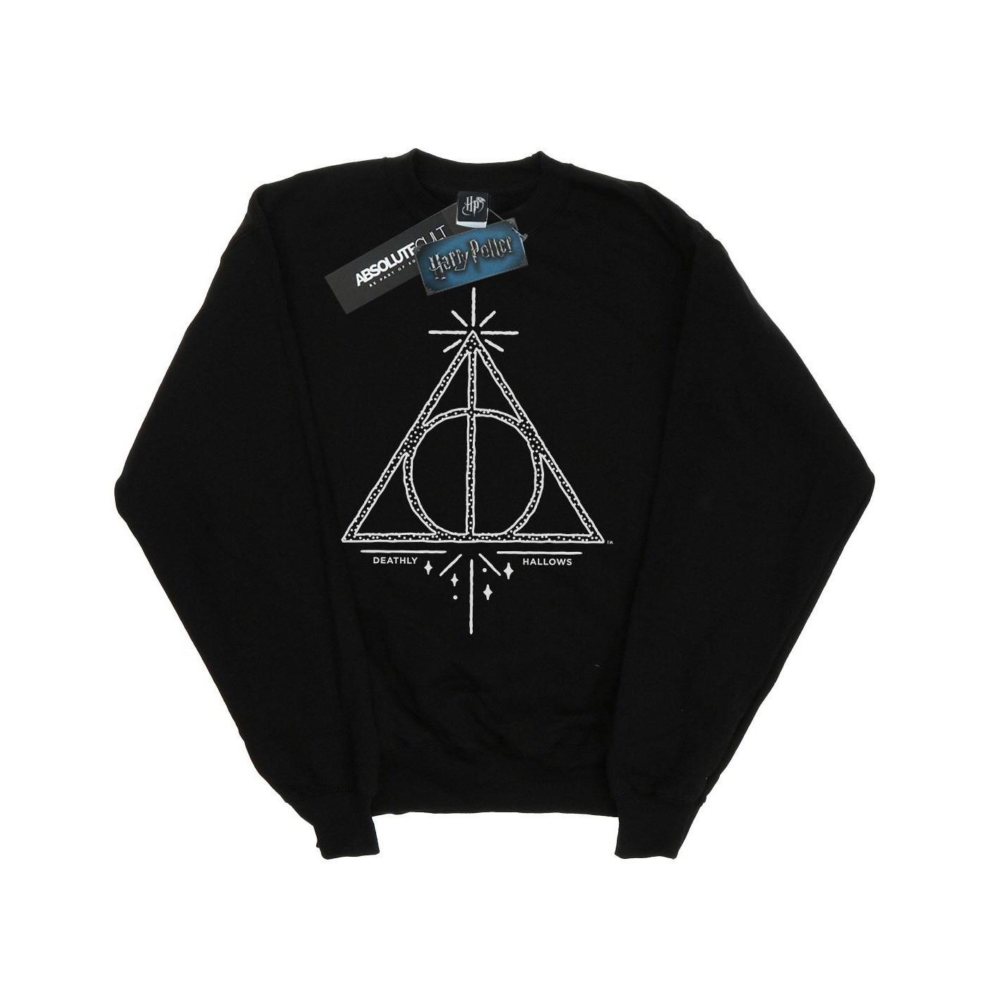 HARRY-POTTER  Deathly Hallows Sweatshirt 