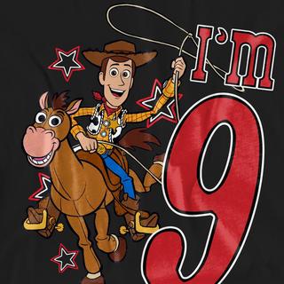 Toy Story T-shirt I'm 9 Compleanno  