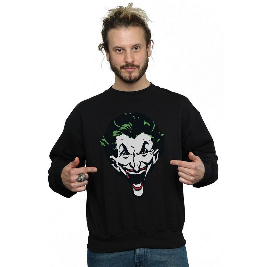 DC COMICS Joker Face Regular Fit Felpa  