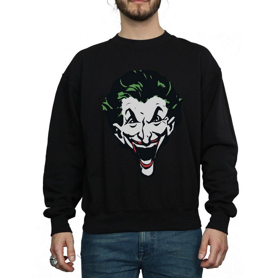DC COMICS Joker Face Regular Fit Felpa  