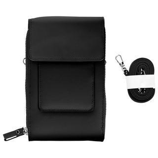 Avizar  Pochette multi-scomparto similpelle nera 