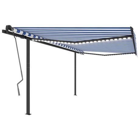 VidaXL Auvent rétractable tissu  