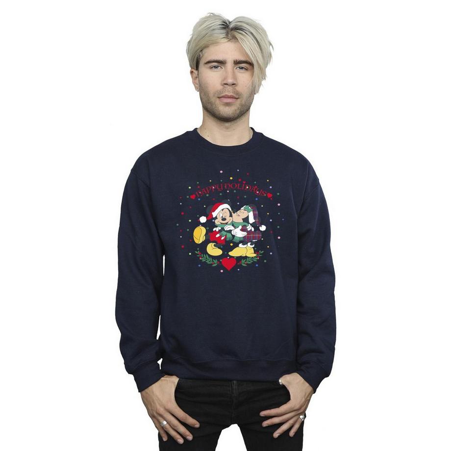 Disney Mickey et Minnie Mouse Sweatshirt Noël  