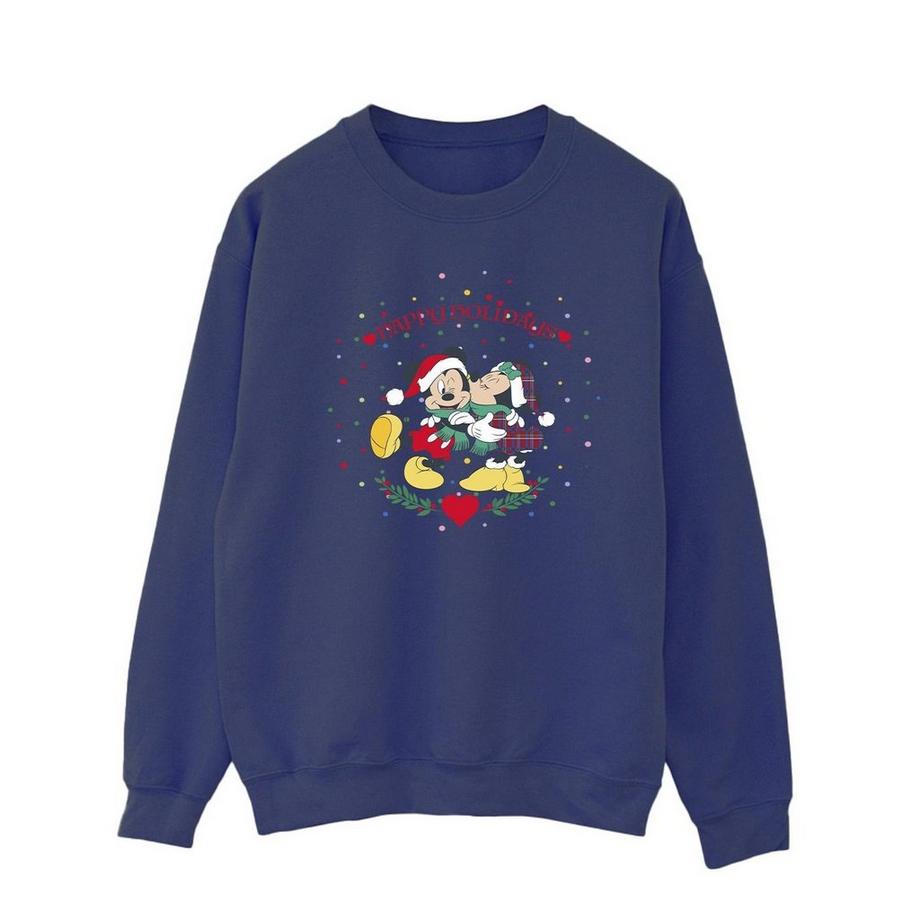 Disney Mickey et Minnie Mouse Sweatshirt Noël  