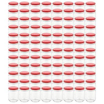 Marmeladengläser mit deckel 96 stk. glas