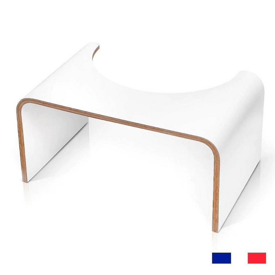 Well Care Toilettenhocker Holz Weiss  