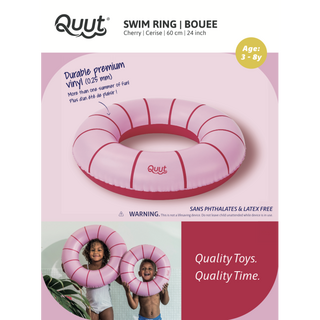 Quut  Swim rings, Medium Cherry red (60cm) 