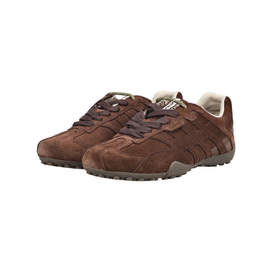GEOX Basket en cuir velours  