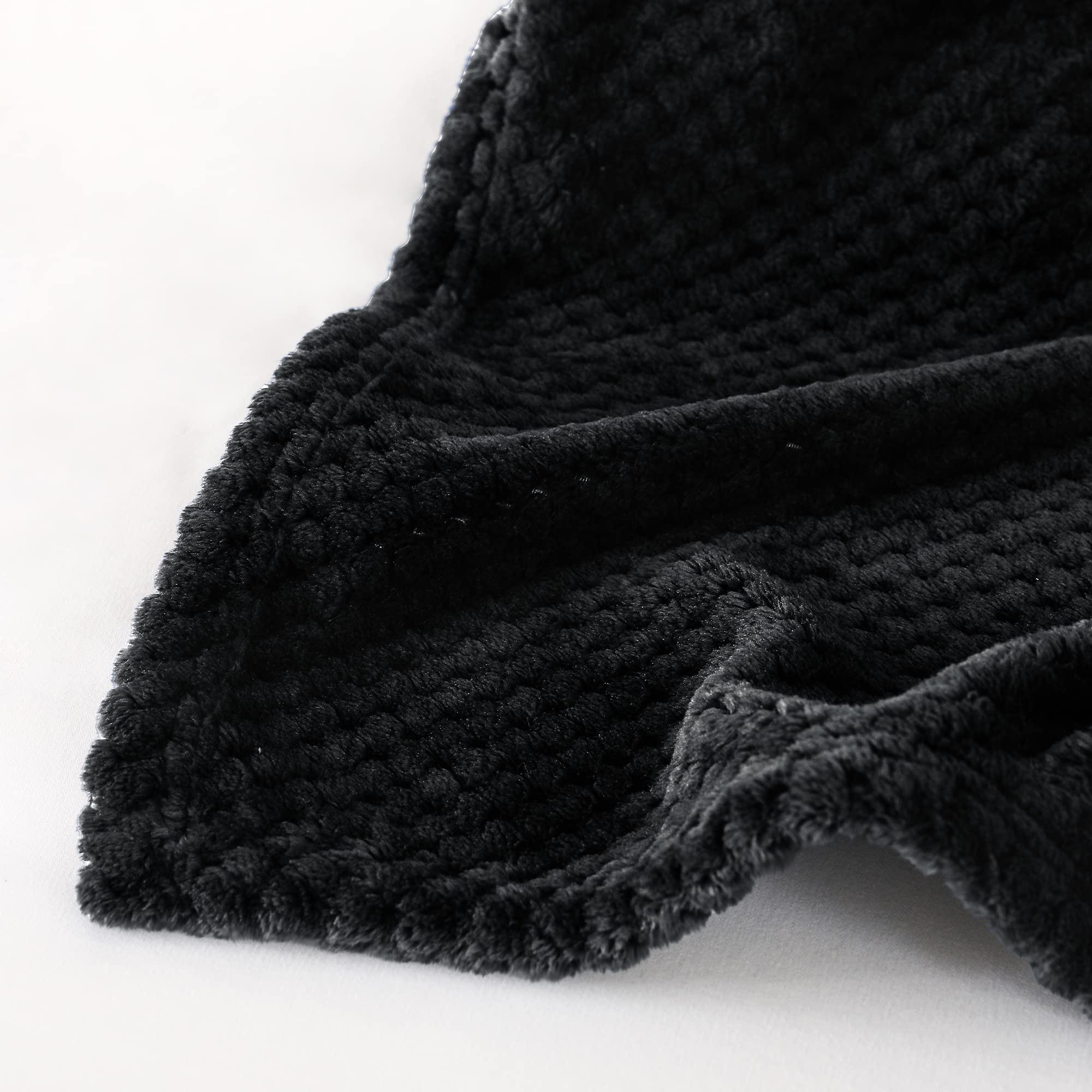 Alopini Coperta in pile super morbida calda motivo a nido d'ape  