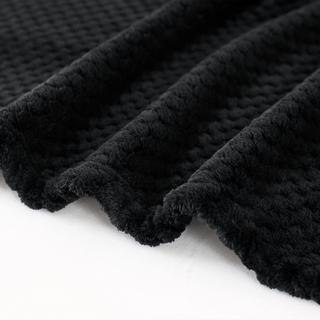 Alopini Coperta in pile super morbida calda motivo a nido d'ape  