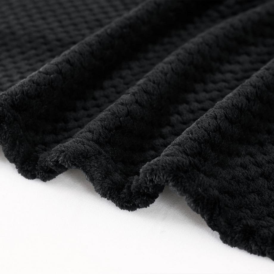 Alopini Coperta in pile super morbida calda motivo a nido d'ape  