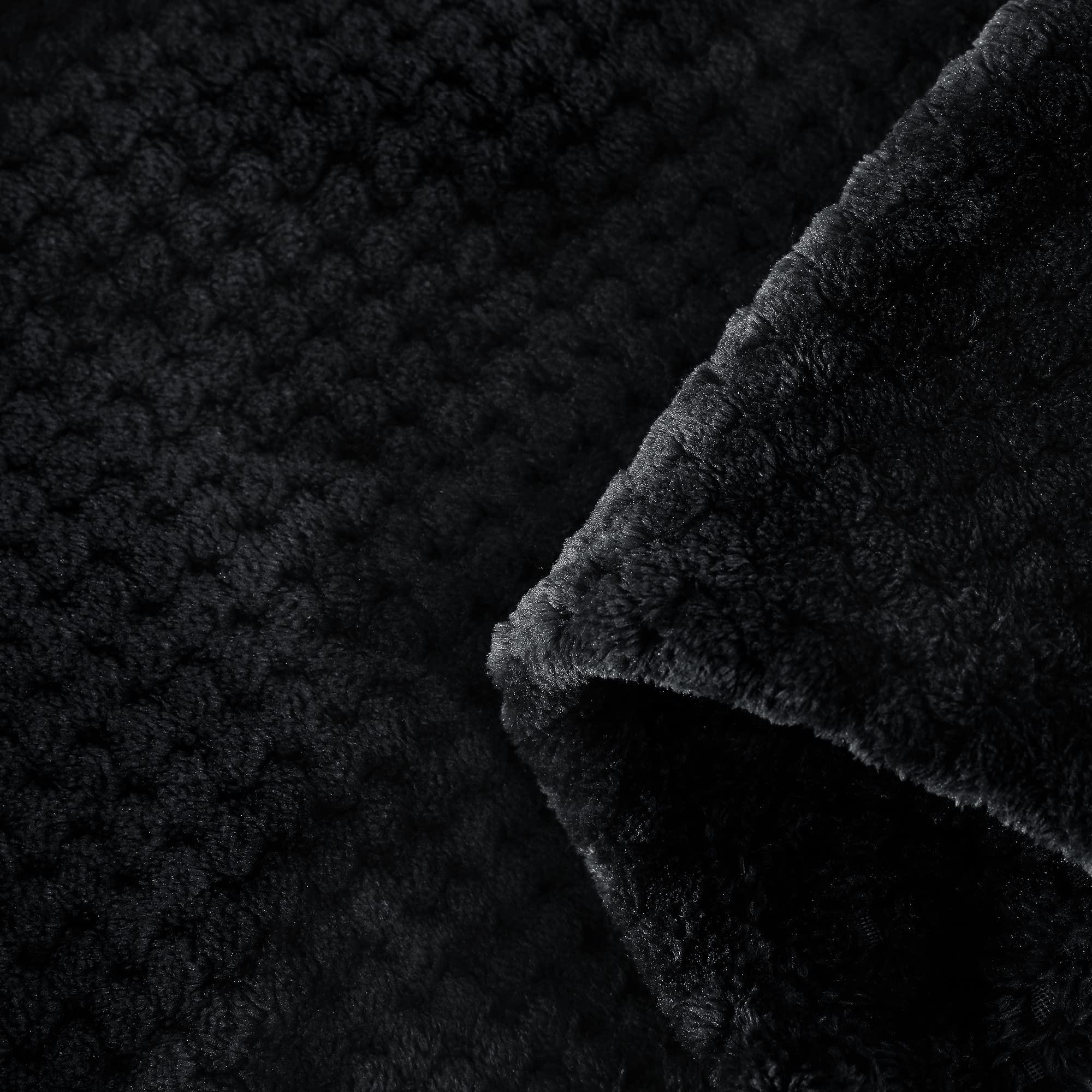 Alopini Coperta in pile super morbida calda motivo a nido d'ape  