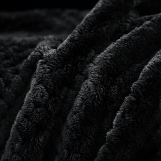 Alopini Coperta in pile super morbida calda motivo a nido d'ape  