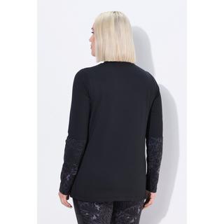 Ulla Popken Classic Girocollo Maniche Lunghe Maglia Funzionale Riciclata  