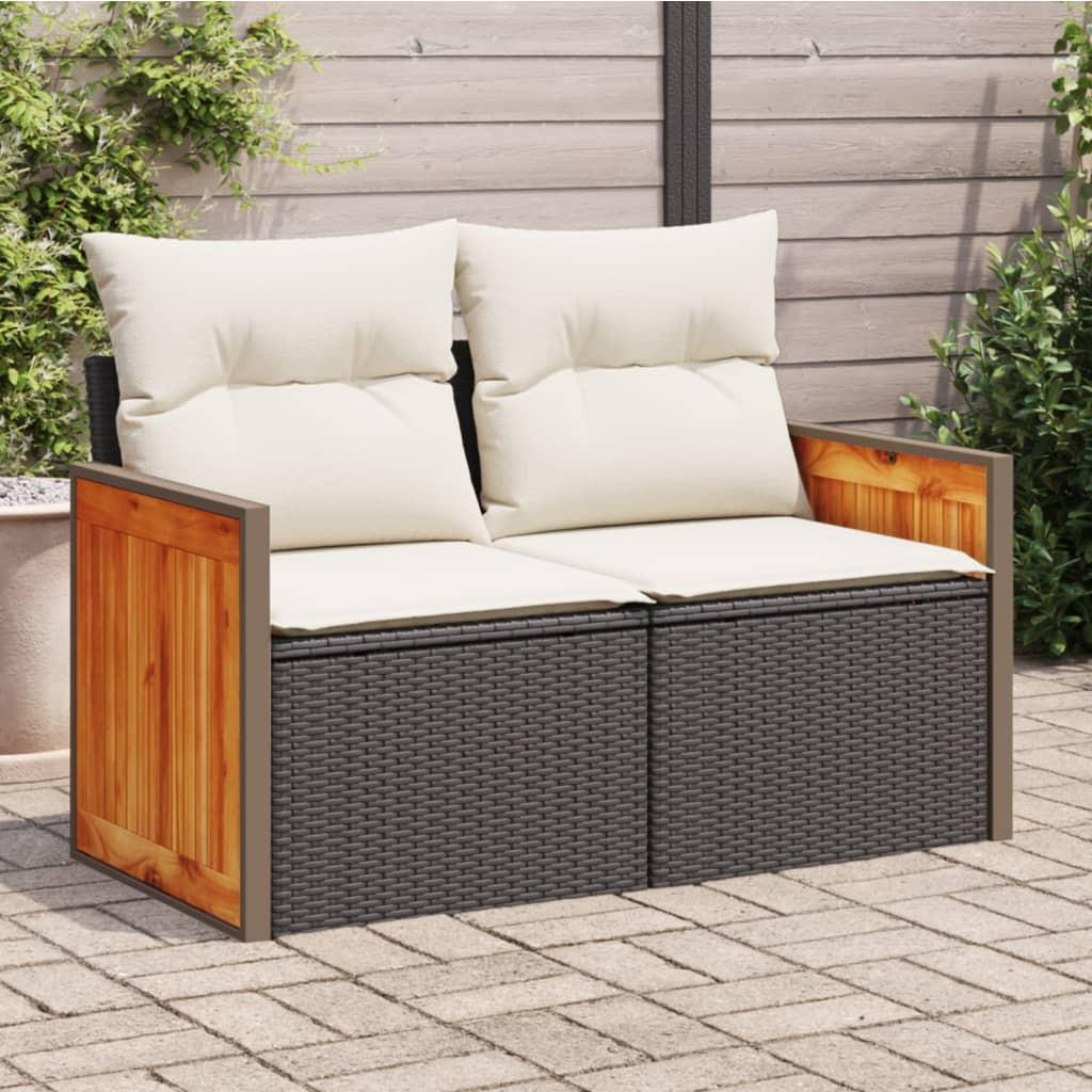 VidaXL Gartensofa poly-rattan  