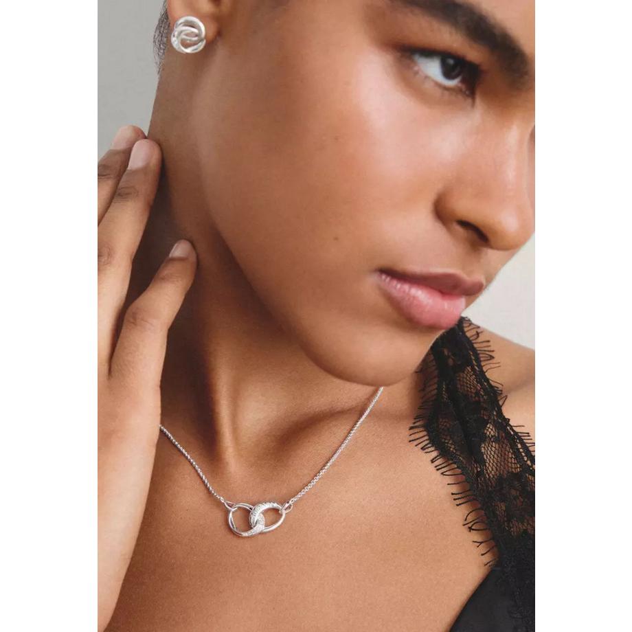 Thomas Sabo  Collier Together en  Sterling Recyclé avec Zircons 