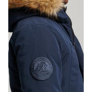 Superdry  kapuzenparka mit kuntpelz uperdry everet 