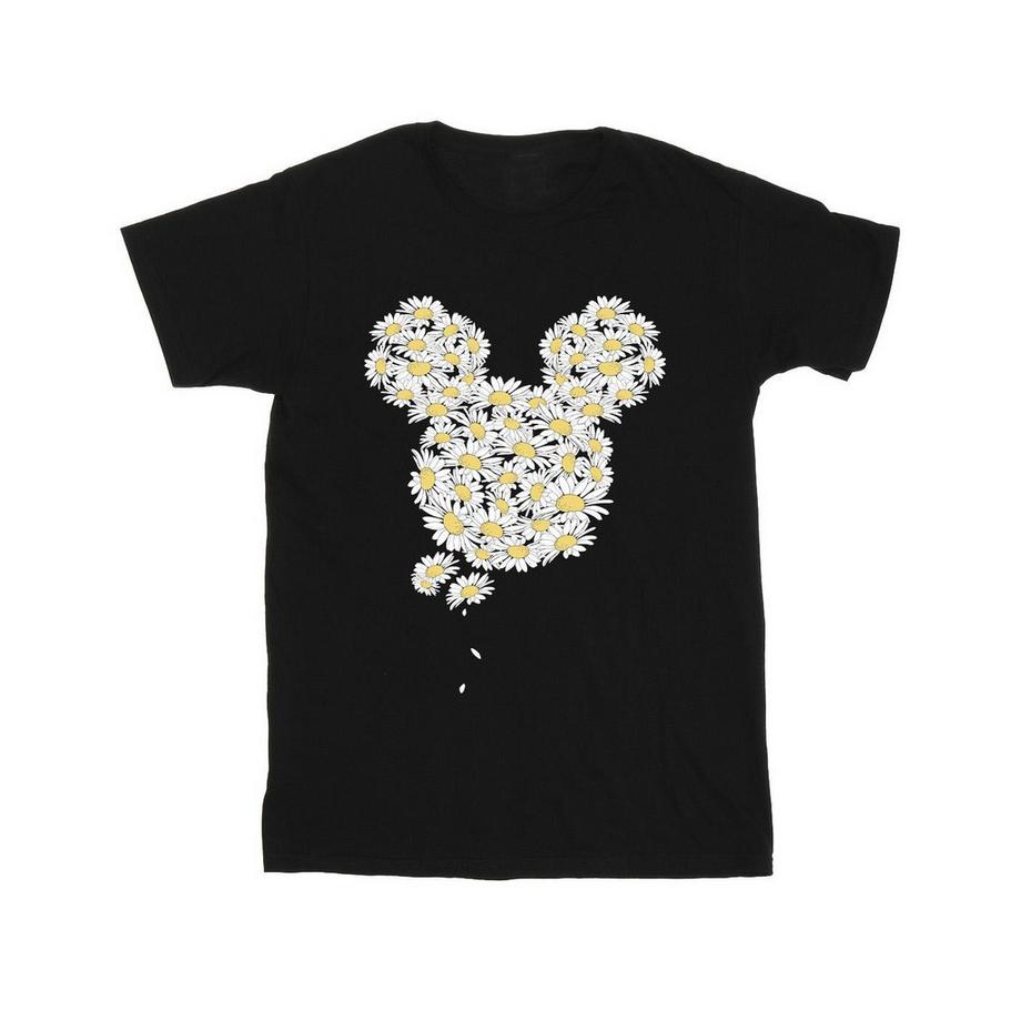 MICKEY MOUSE Gänseblümchen Kopf T-Shirt  