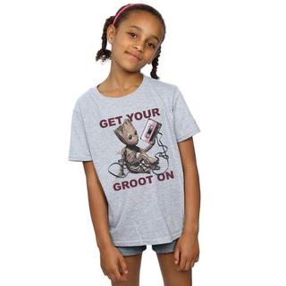 MARVEL  Tshirt GUARDIANS OF THE GALAXY GET YOUR GROOT ON 